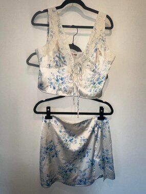 Bailey Rose Couquette Top & Skirt Set
